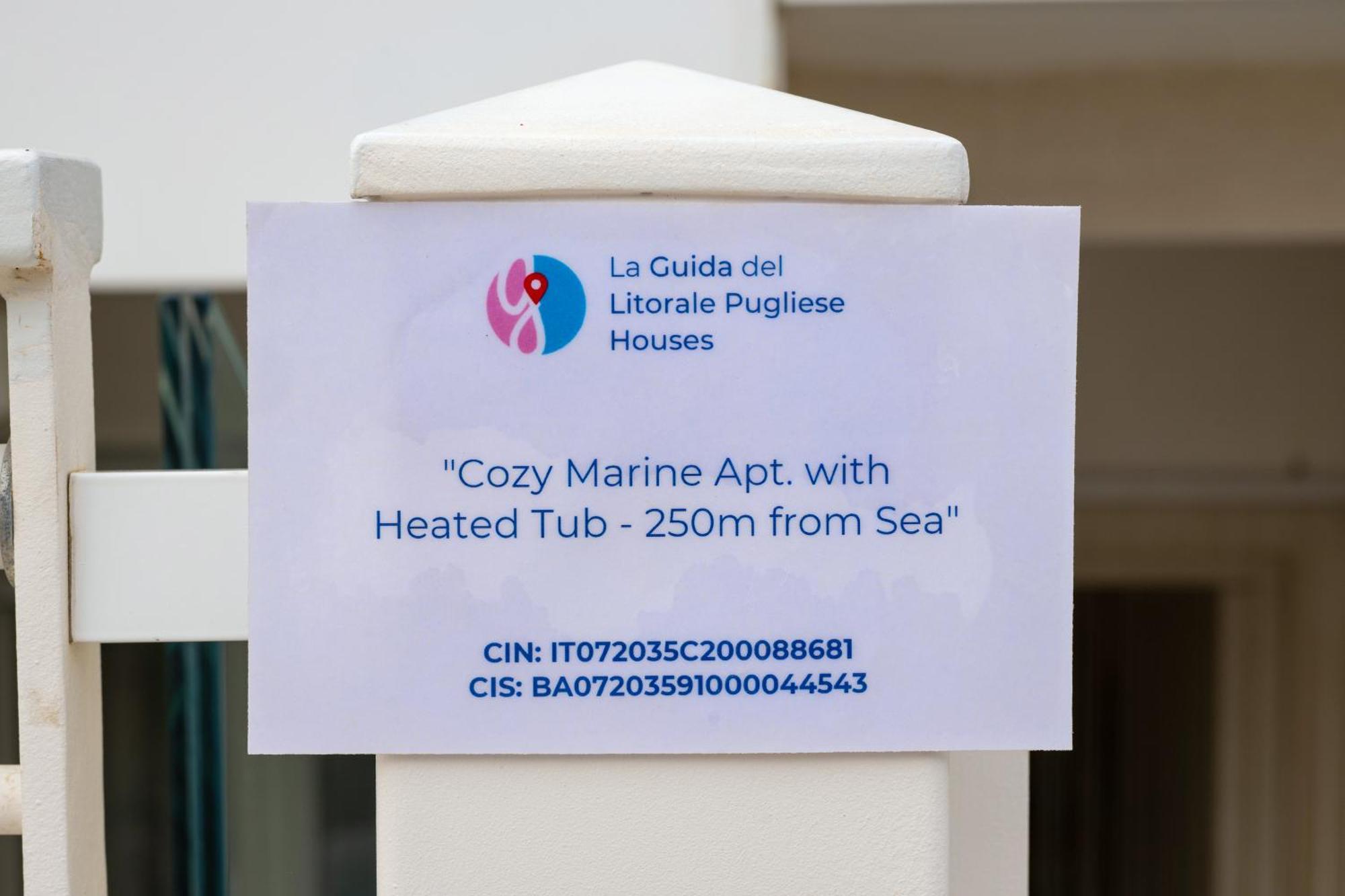 Cozy Marine Apt With Jacuzzi - 250Mt From Sea Polignano a Mare Eksteriør bilde